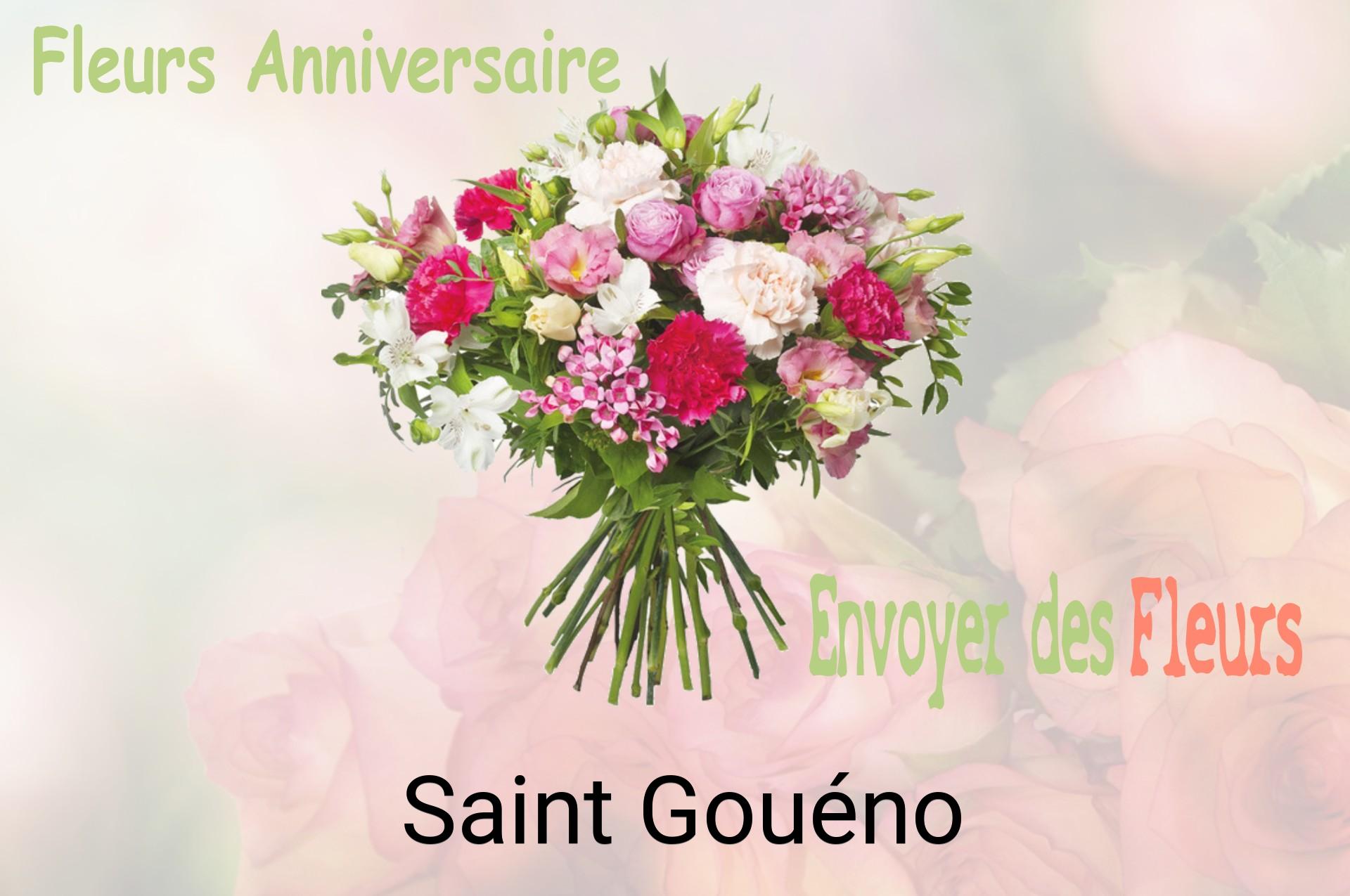 Bouquet de fleurs d’anniversaire livré à Saint-Gouéno